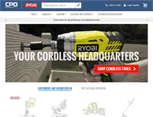 Tablet Screenshot of cporyobi.com